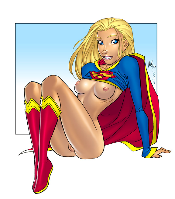 Nude superwoman - 🧡 Supergirl Sarah Skittle Stripping Nude In Sexy Cosplay...