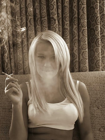 Amber Lynn Bach Smoking