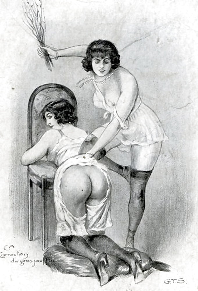 Spanking enema punishment image