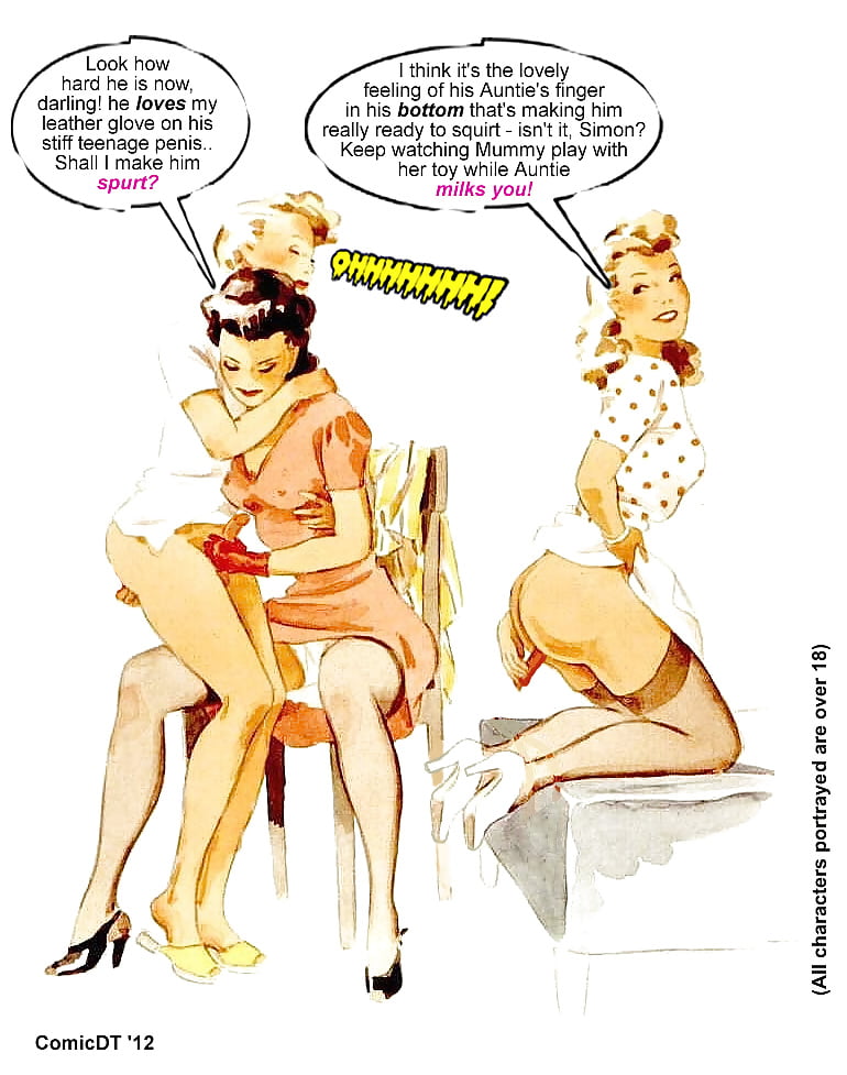 Vintage Sex Toons - Vintage Dominant Porn Comics | BDSM Fetish