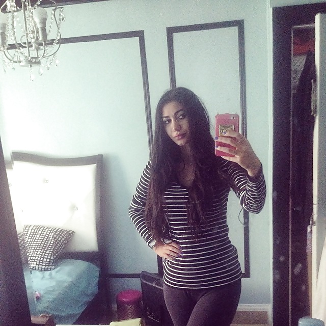 Porn Pics Arab beauty 35 - Cum on her