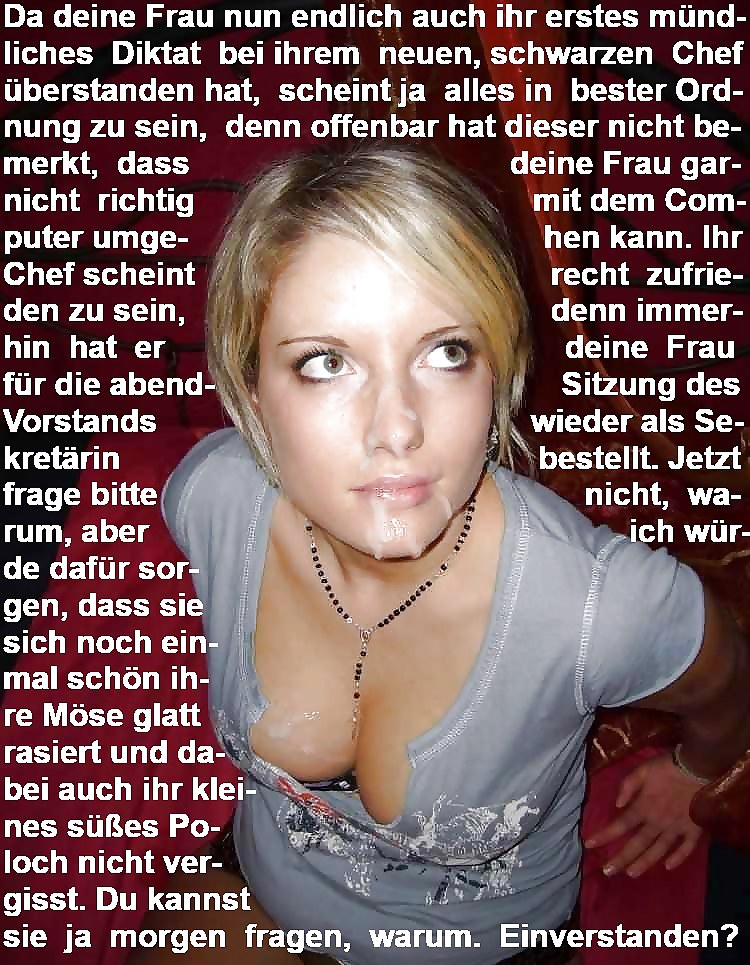 Porn Pics German Captions -Traeume junger weisser Frauen- Teil 8 dt.
