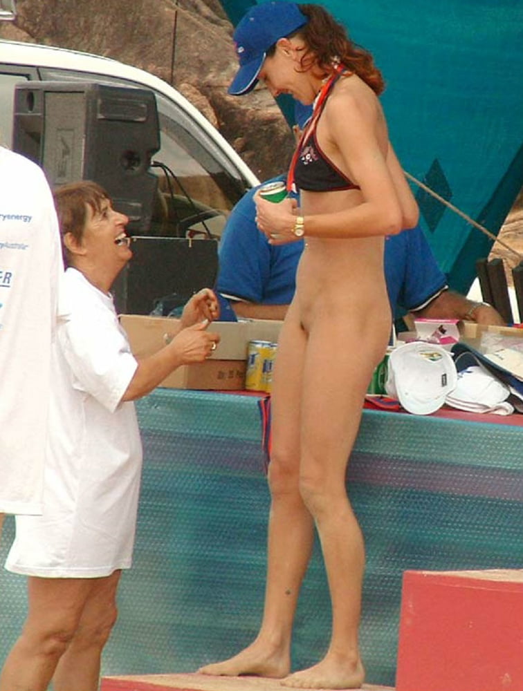 See And Save As Bottomless Girl Wins A Nude Beach Competitio