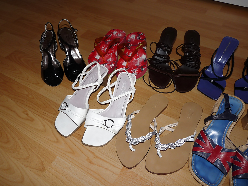 Porn Pics wifes shoe collection 2