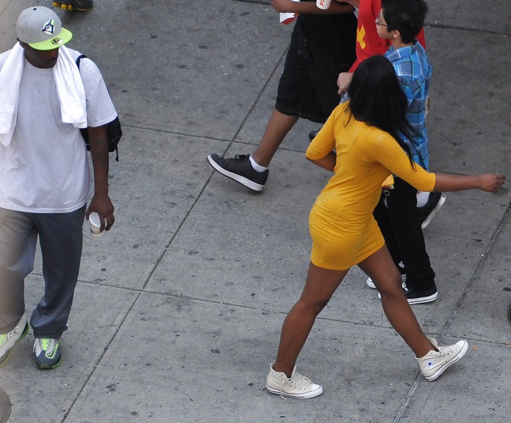 Porn Pics Harlem Girls in the Heat 181 New York Kill-Bill Mini Dress
