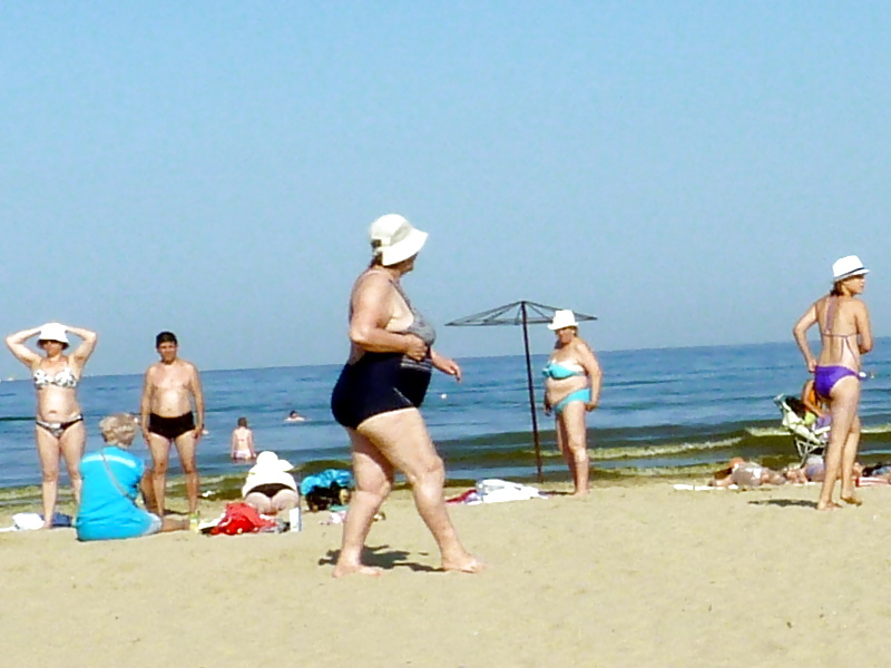 Porn Pics Russians Mature Grannies on the beach! Amateur mix!