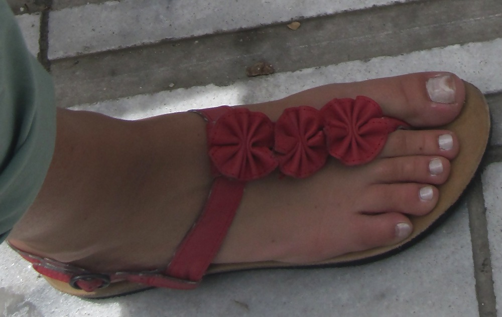 Porn Pics Candid street feet 2