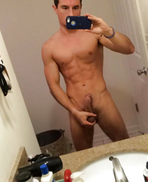 More related naked average guy selfie.