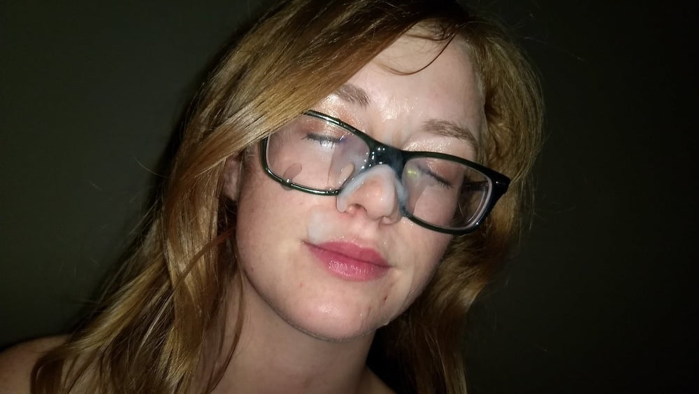 Girls Wearing Glasses and Cum 1 - 14 Photos 