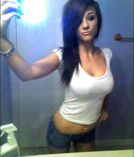 Porn Pics Sexy Amateur Girls Selfshot 2