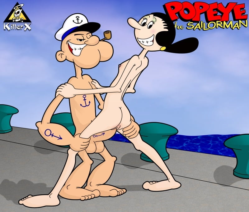 Popeye Cartoon Nude. 