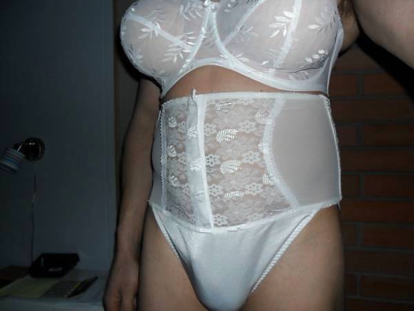 Porn Pics corset and panty