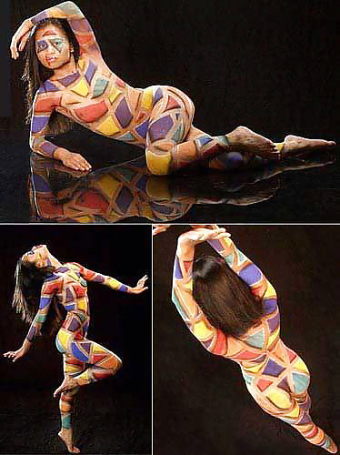 Porn Pics Body art 7