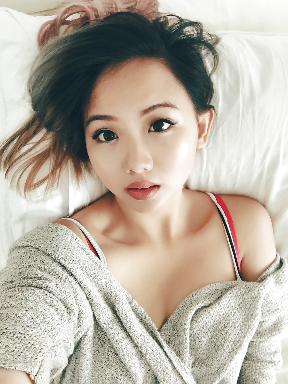 Porn Pics Asian Nerdy Teen Slut aka HarrietSugarcookie Selfies
