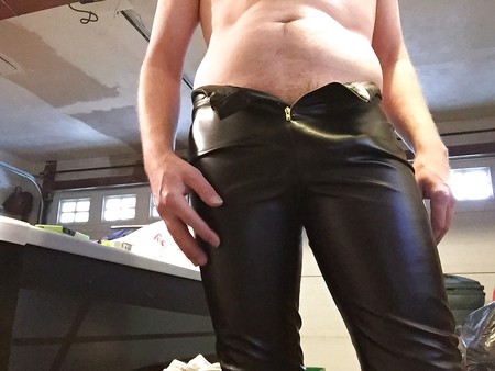 New tight leather pants