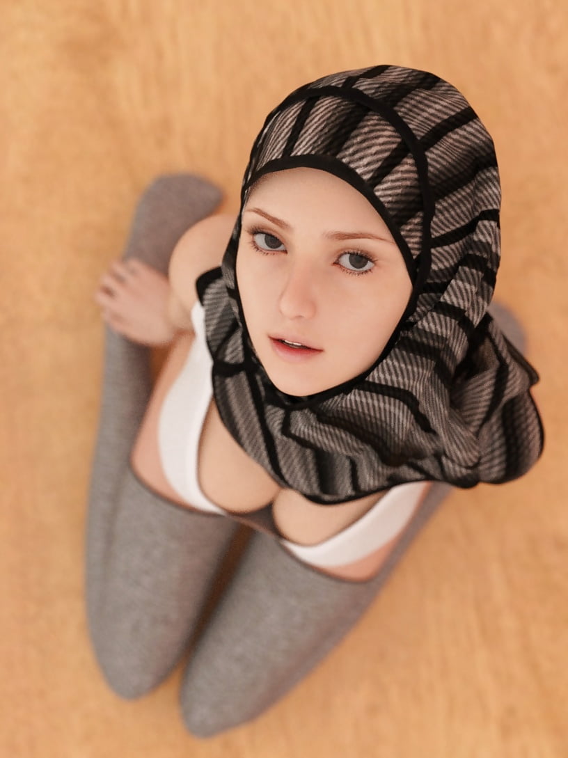 Porn Pics Turbanli Hijab 3D