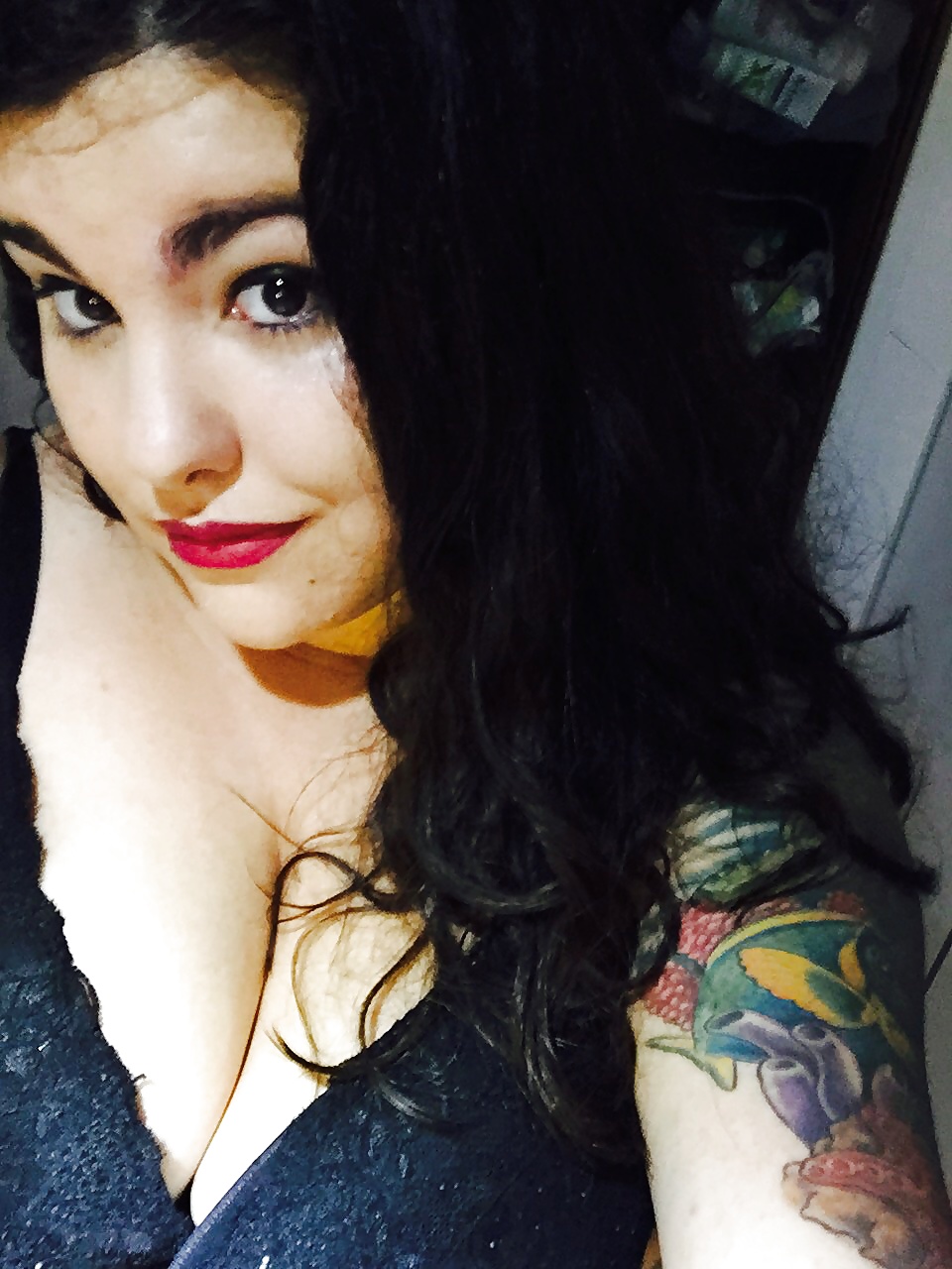 Porn Pics Chubby Tattooed Goddess 01