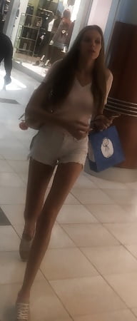 Tiny ass big tits mall teen