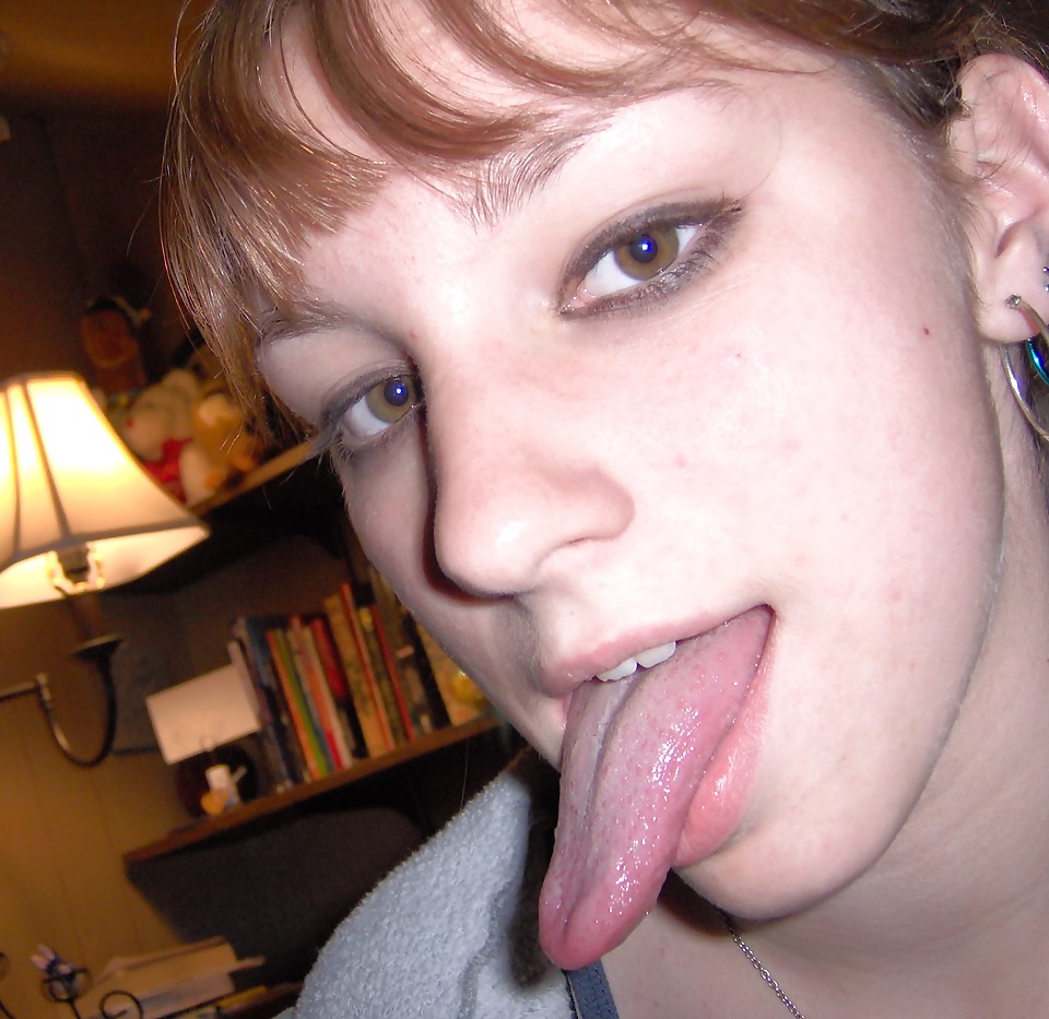 Porn Pics show me your tongue