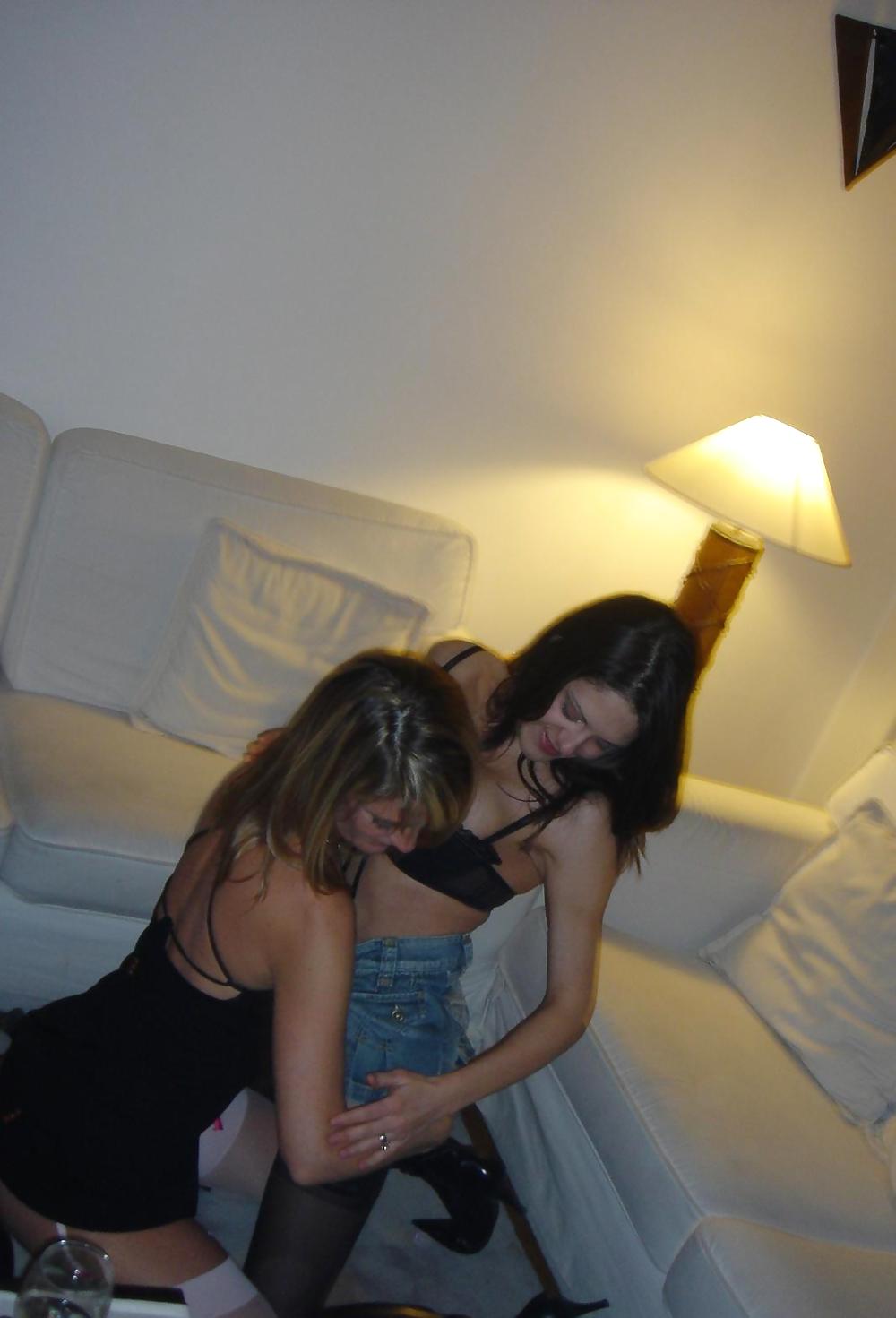 Porn Pics GF's having a lot of fun each other
