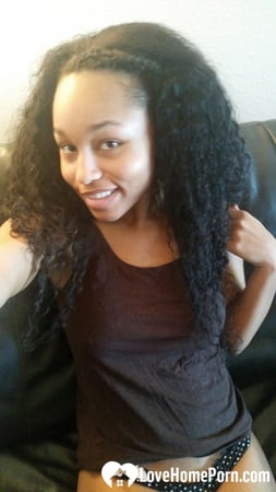 sexy chick with cute breasts seduces her fans         