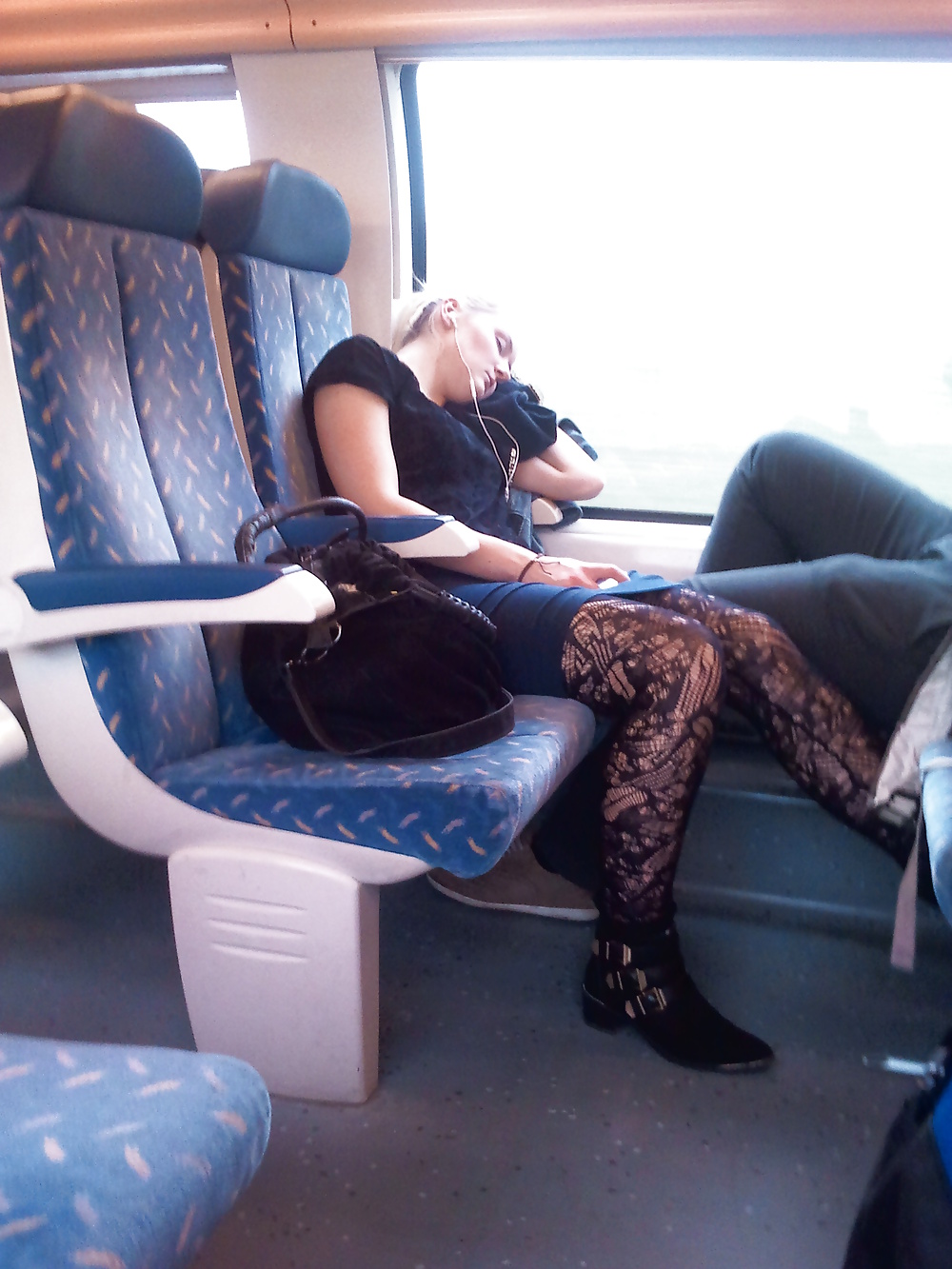 Porn Pics nice girl in train
