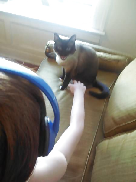 Porn Pics Nina chillin out.