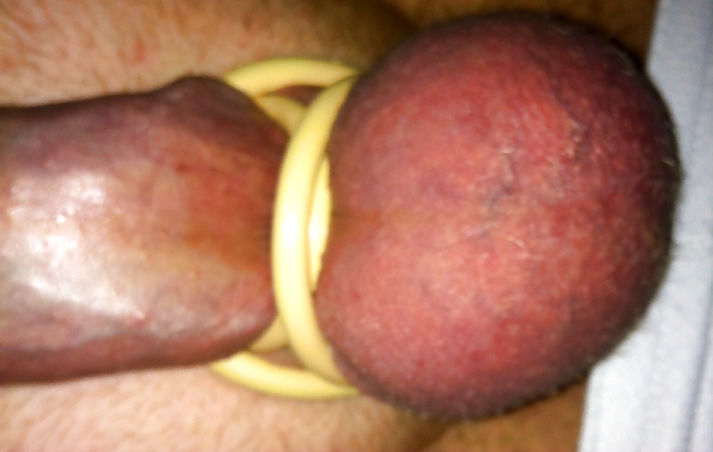 Porn Pics Cock strap and butt plug