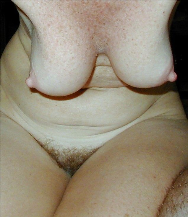 Porn Pics Electron11's UNUSUAL BREASTS! Small Saggy Hairy Lovely!