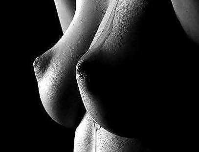 Porn Pics Boobs in Black&White #4