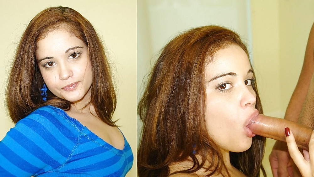 Porn Pics Your girlfriend before-after, dressed-undressed