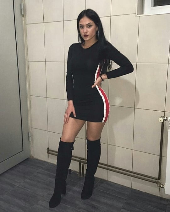 Serbian skinny teen whore beautiful ass Svetlana Kaljevic photo #324380916