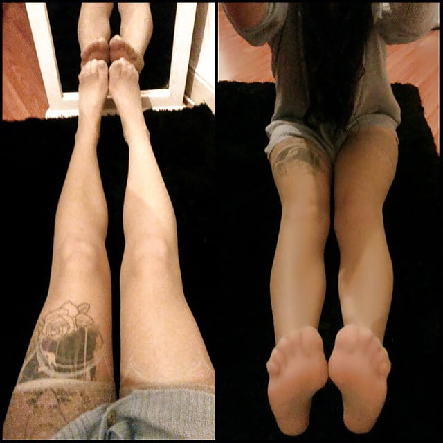 Porn Pics sexy maggie in nylons