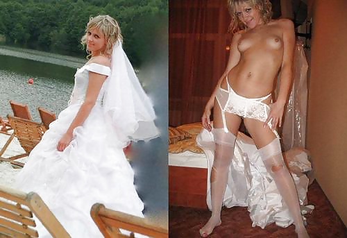 Porn Pics Dressed - Undressed - vol 65! ( Brides Special! )
