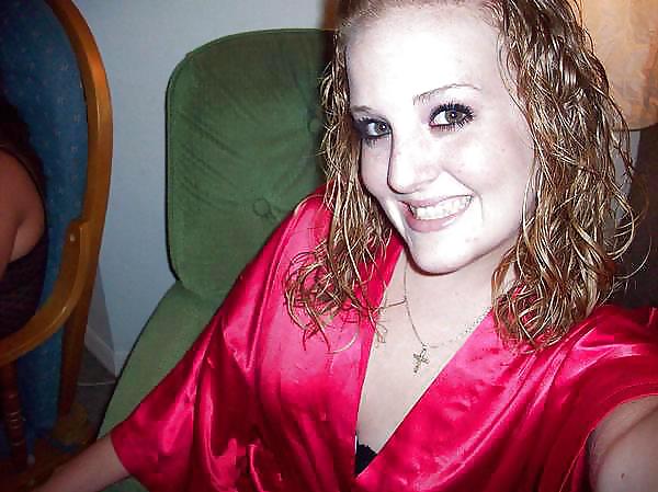 Porn Pics Single girl in Satin Robe or Kimono