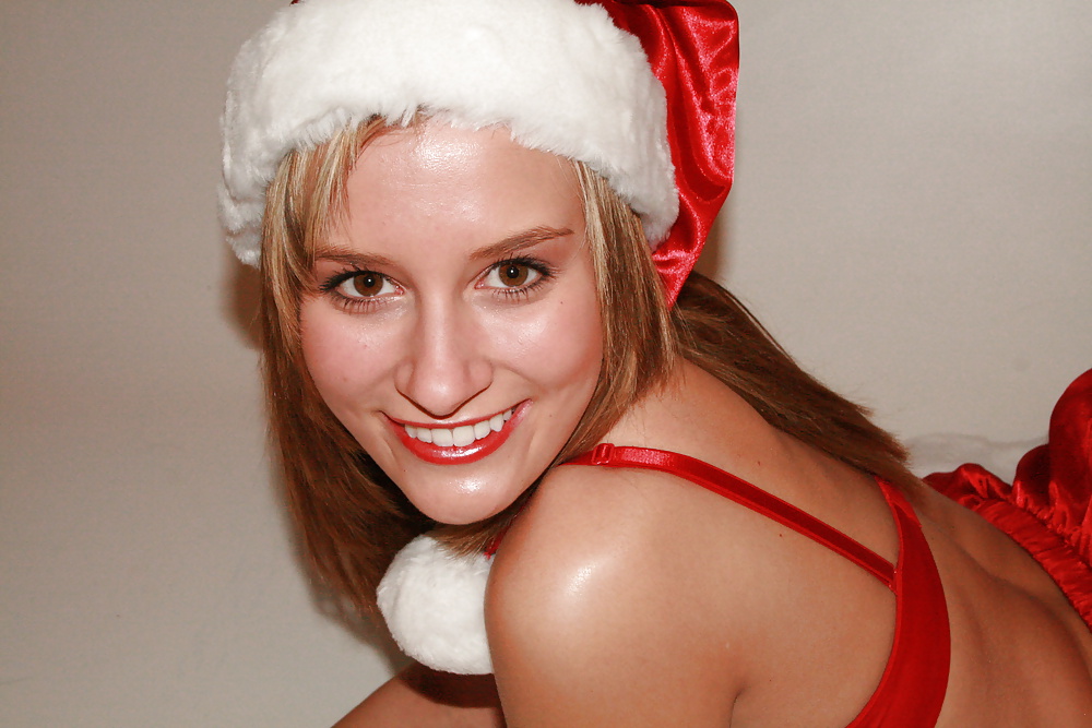 Porn Pics Christmas Sexy Selfie