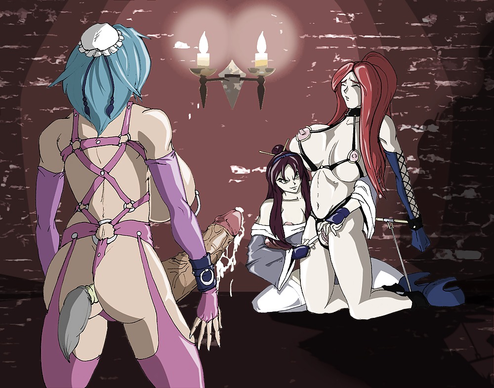 Domination lingerie shared futa