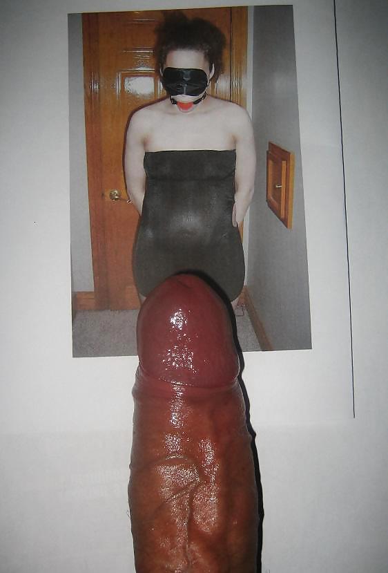 Porn Pics My hard cock and hot cum for bondage preggo whore MorenaSexy