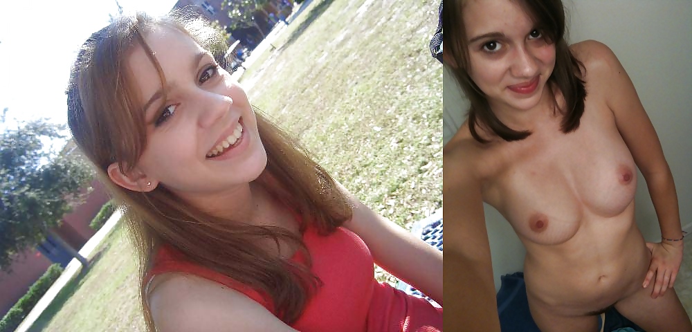 Porn Pics Teens dressed undressed Before and after