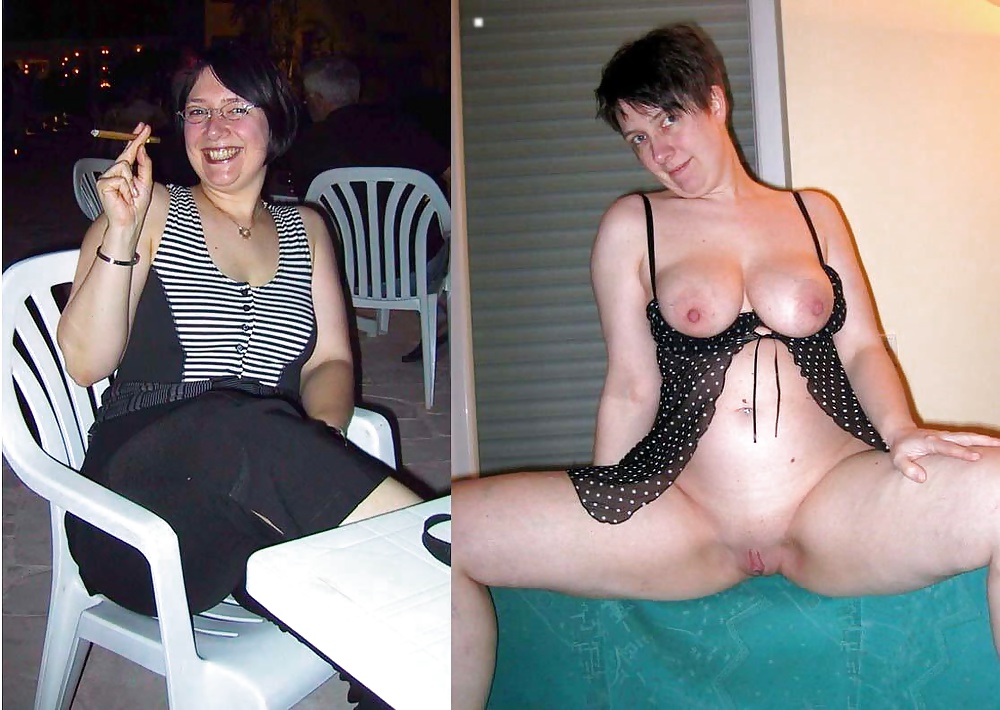 Porn Pics Dressed & Naked Set 131