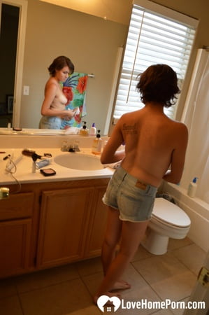 my roommate gets recorded in the bathroom         