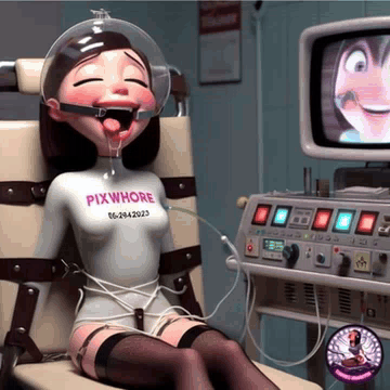 Pixwhores Experimental Enhanced: Animated Orgasmatron Gifs #7