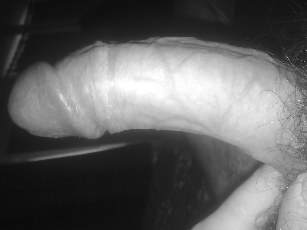 Porn Pics again m cock (black & white)