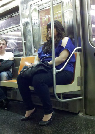New York Subway Girls 22