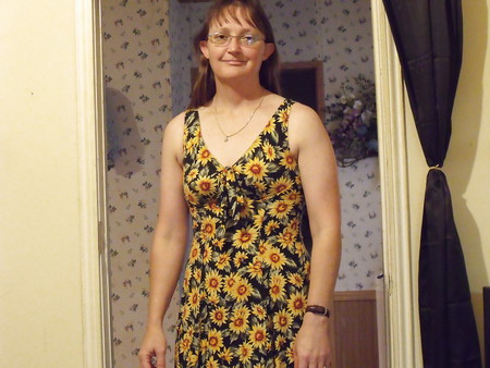 my flowered dress