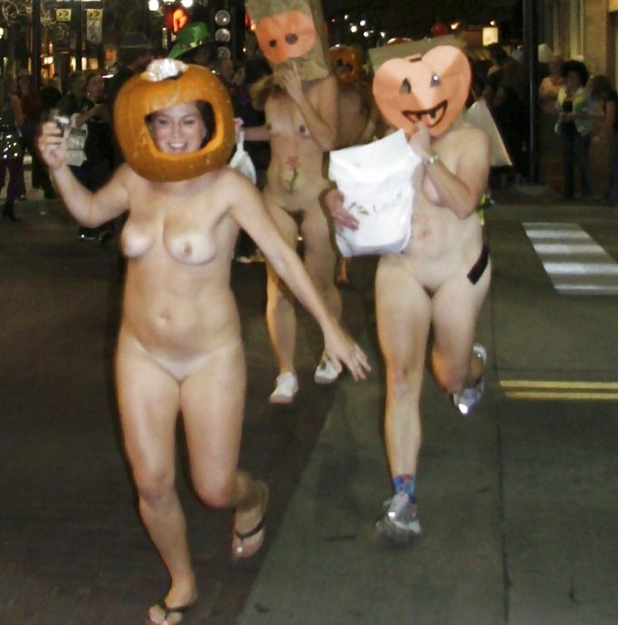 Porn Pics naked pumpkin run 2009