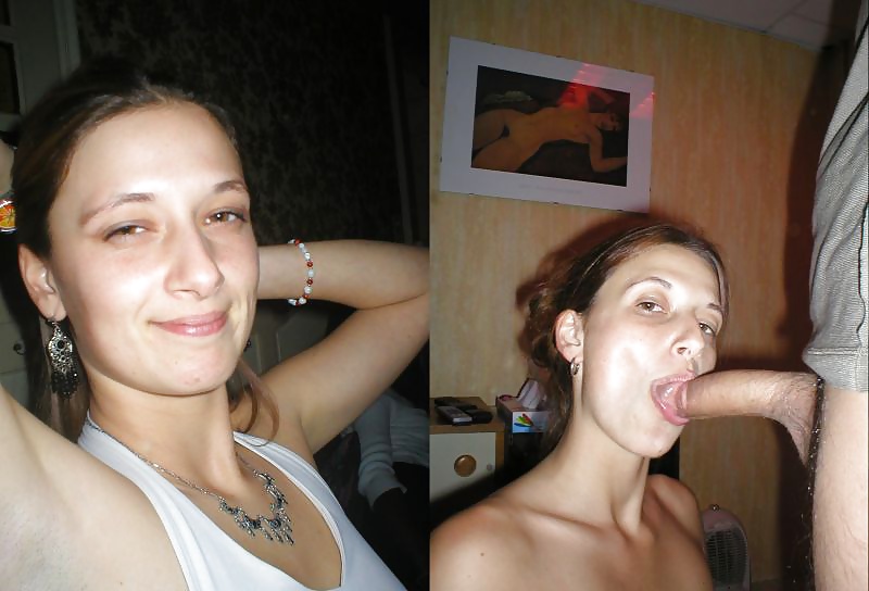Porn Pics Before And During Blowjob #3