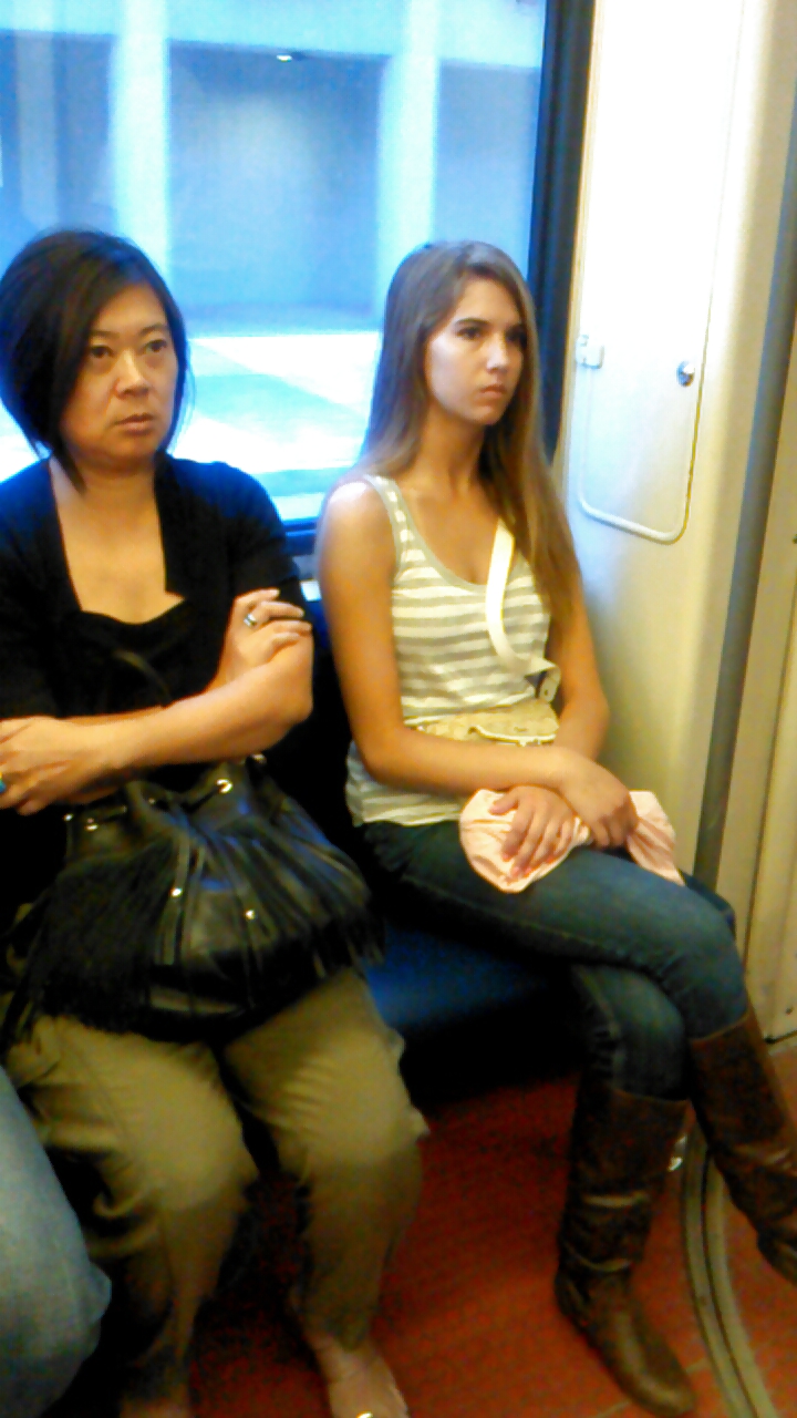 Porn Pics Once again, lovely ladies of public transit.