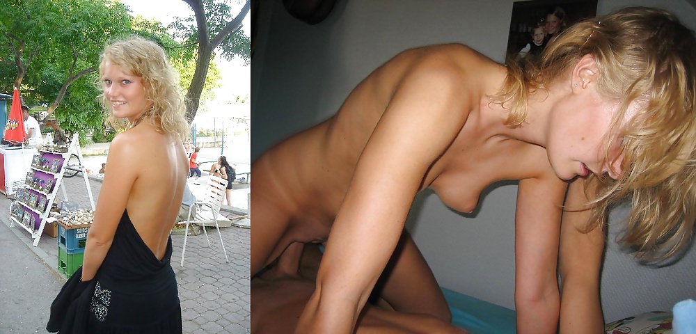Porn Pics Before and After Clothed And Nude 001