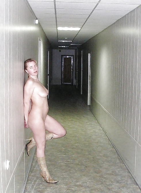 Porn Pics Public Nudity In Hallways